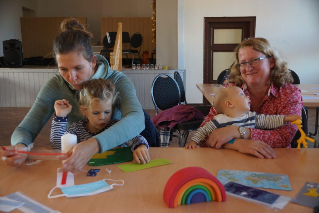 Drei generationen gemeinsam